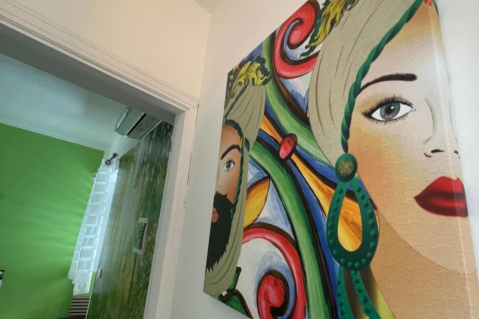 "Da Nina" Hotel Lascari Bagian luar foto